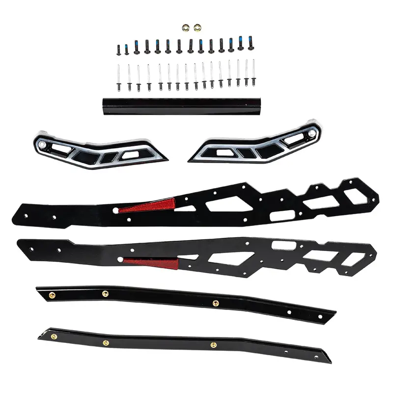 Burandt Hd Rmk Slash 155 Rear Bumper – Gloss Black (Part #2890670-067) 1