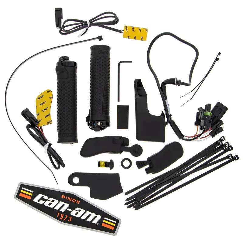 Can-Am 715008739 Heated Grips & Thumb Throttle Combo — Outlander & Renegade (500–850) 1