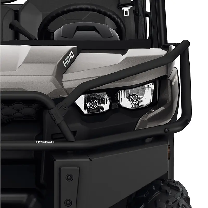 Can-Am Black Front Bumper Corner Guards For Defender Max Utv 1