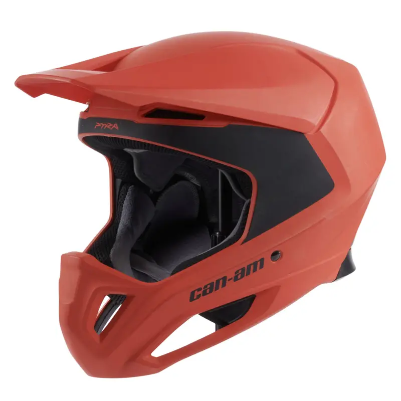 Can-Am Pyra Open-Face Off-Road Helmet – Red 2