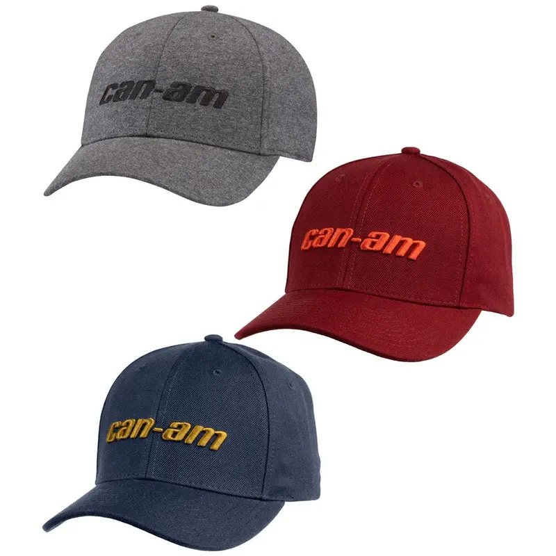 Can-Am Signature Snapback Cap – Adjustable Men’S Baseball Hat 1