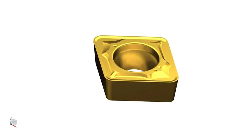 Ccmt 060208 Carbide Insert With Bf Chip Breaker – Fm324 Grade 1