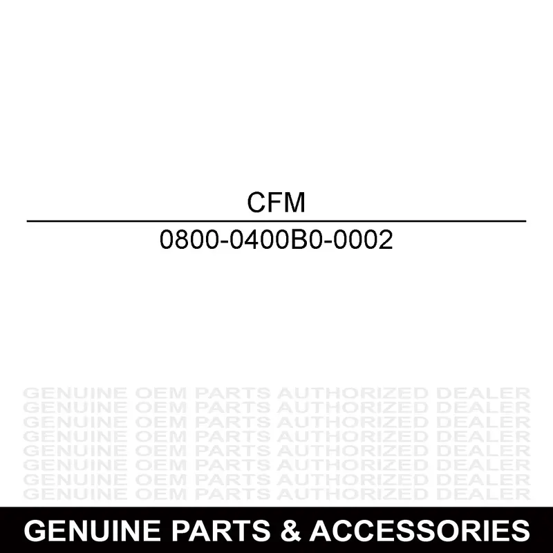 Cfmoto 0800-0400B0-0002 Mark 2 Piston Repair Kit 1