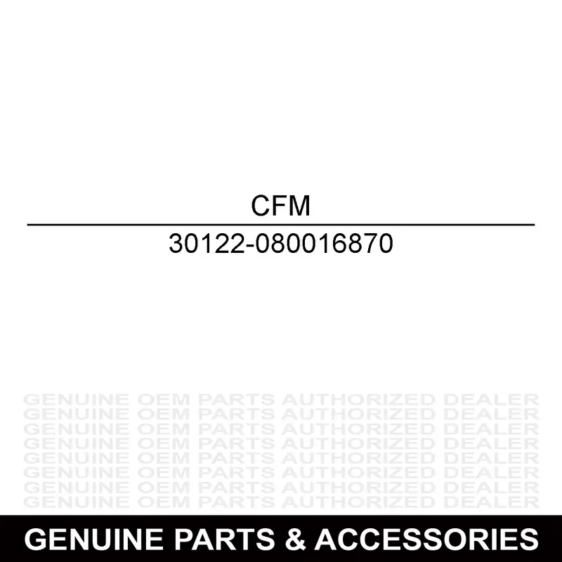 Cfmoto Countersunk Hex Screw M8×16 For Structural Mounting 1