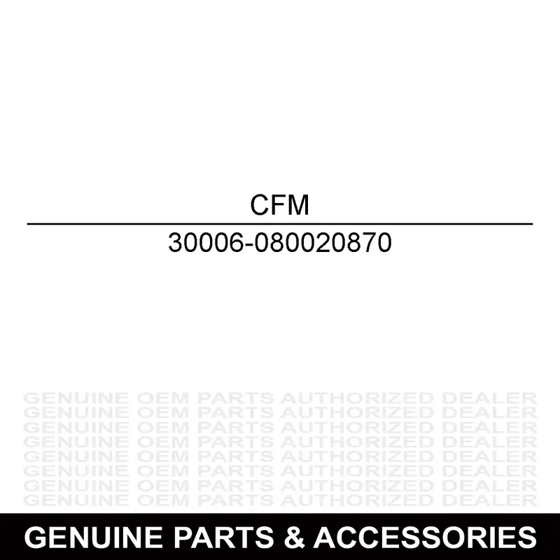Cfmoto Hex Bolt – Part Number 30006-080020870 1