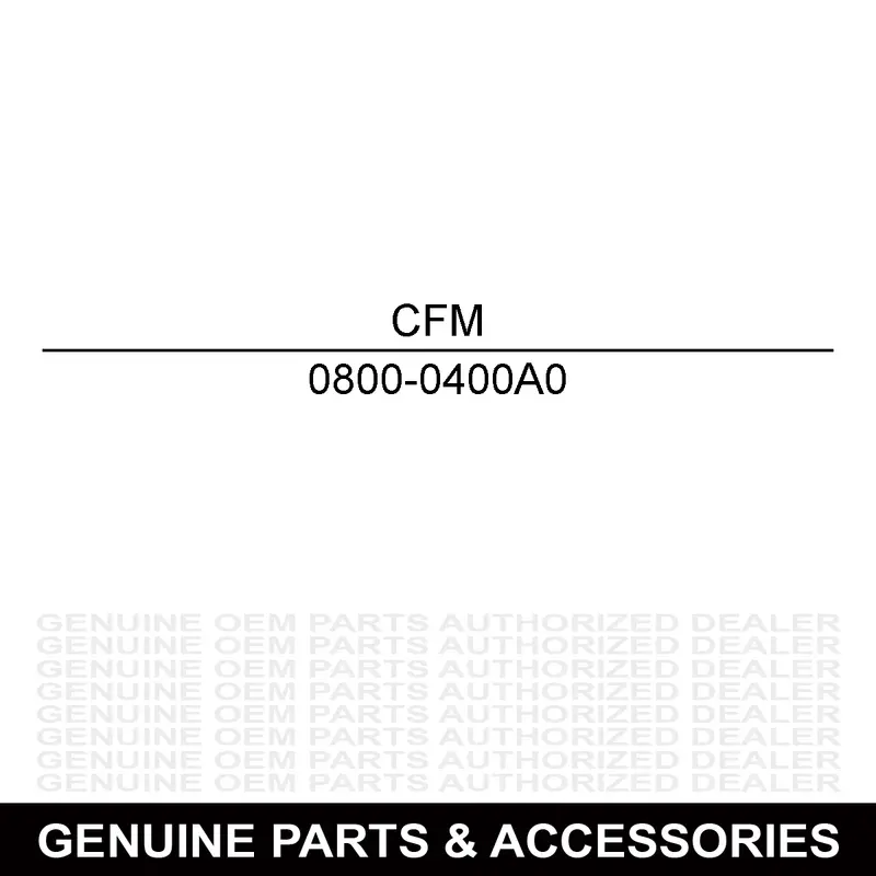 Cfmoto Piston Ring Set For Engine Overhaul (Part #0800-0400A0) 1