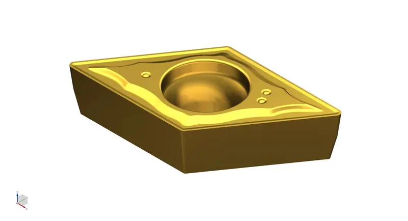 Dcmt 11T304 Bf Chip Breaker Insert – Fm324 Grade Carbide 1