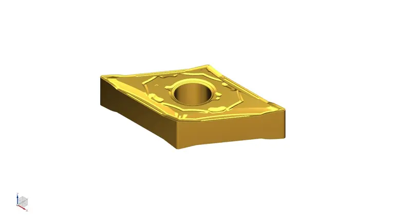 Dnmg 150404 Bf Chip Breaker Insert – Fm2533 Grade Carbide 1