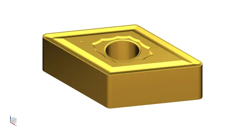 Dnmg 150608 Bg Chipbreaker Carbide Insert – Fm2553 Grade (Compatible With Dnmg 442 Bg) 1