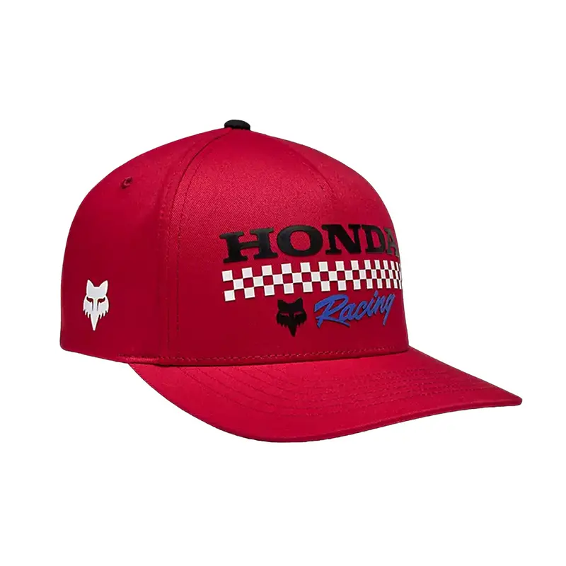 Fox Racing Honda Flexfit Cap – Black, Stretch Comfort Fit, All-Day Durability 2