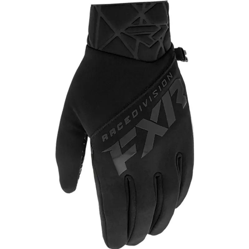 Fxr Black Ops Men'S Snowmobile Gloves – Durable, Insulated, All-Black Design 1
