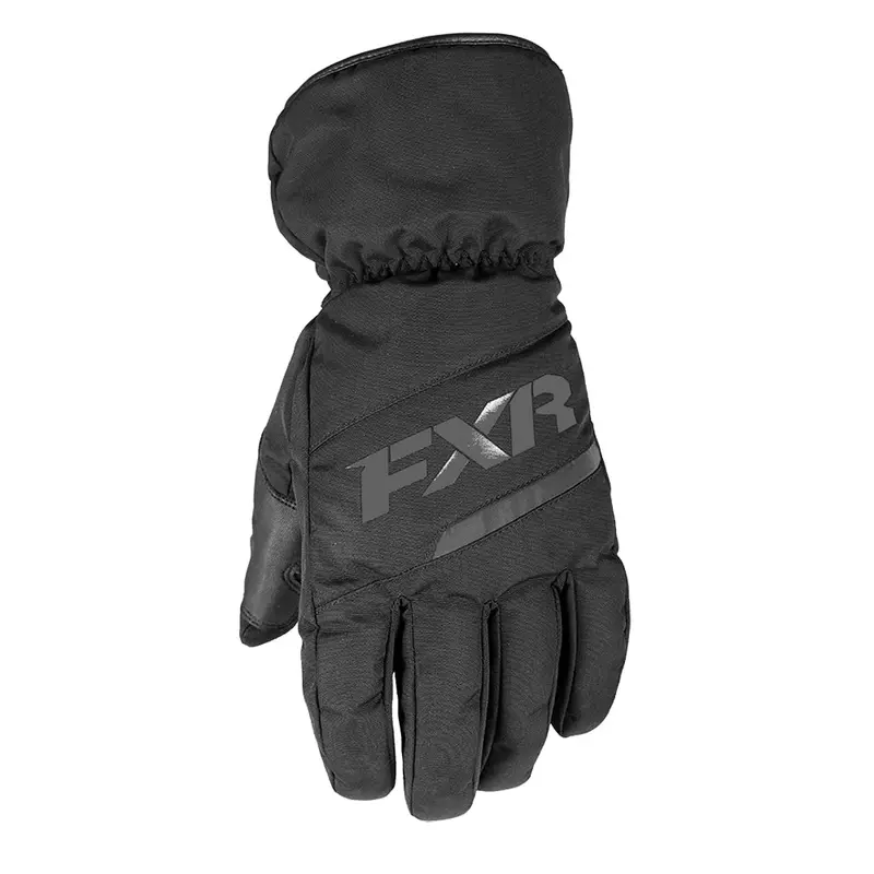 Fxr Octane Youth Snowmobile Gloves – Black Thermal Performance 1
