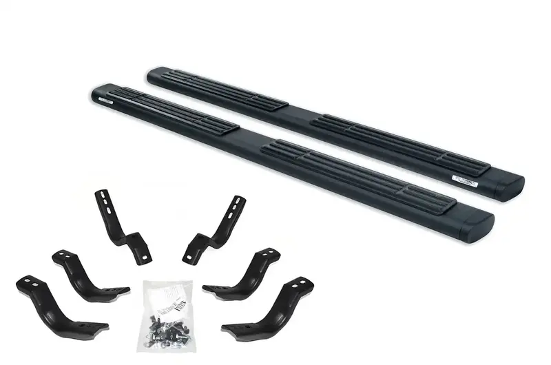 Go Rhino 686404387T Oem-Style Side Steps – 6-Wide Super-Grip Tread Pads, Durable Steel Construction 1