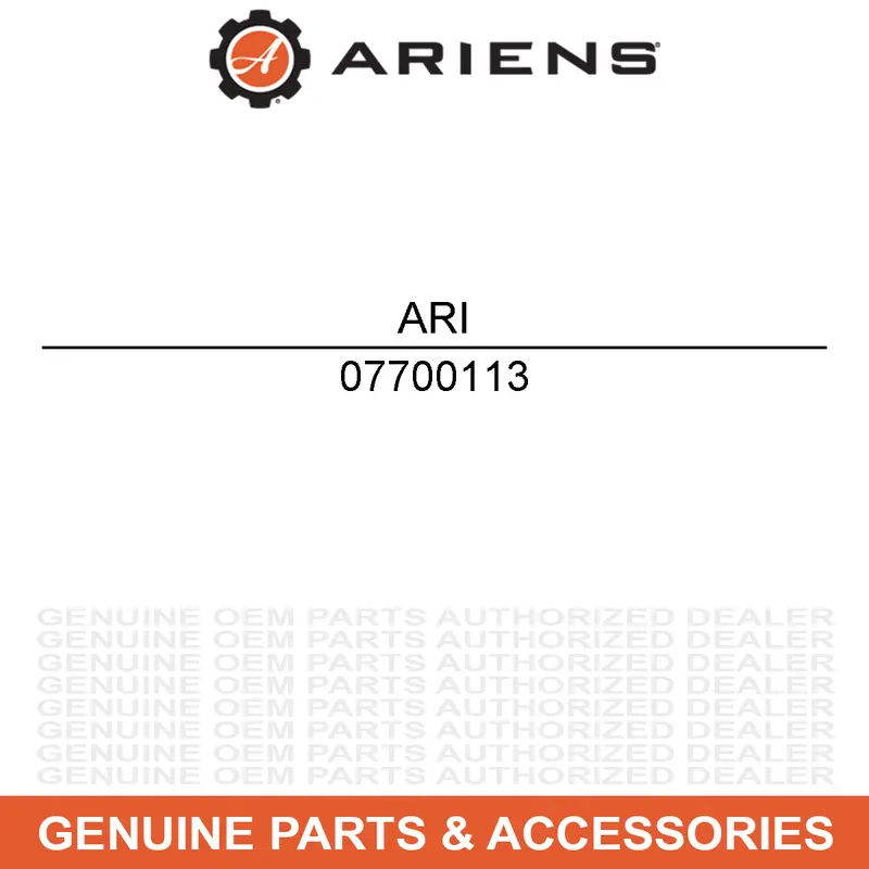 Gravely 07700113 Oem Belt Routing Decal For Ariens Pro-Stance 36 Lawn Mowers 1