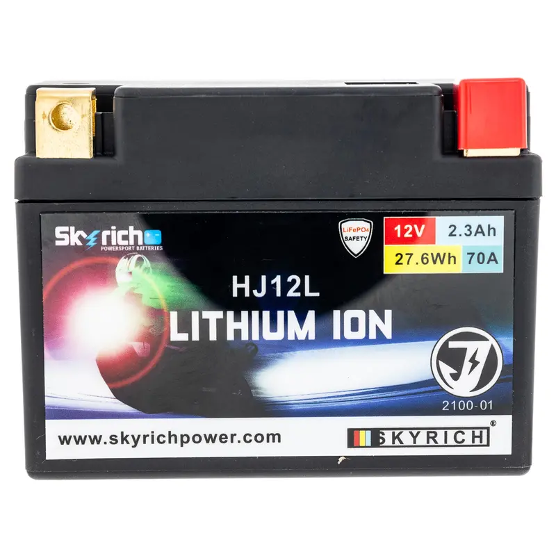 Hj12L Agm Battery For Honda Crf450Rwe And Crf250Rx Motorcycles 1