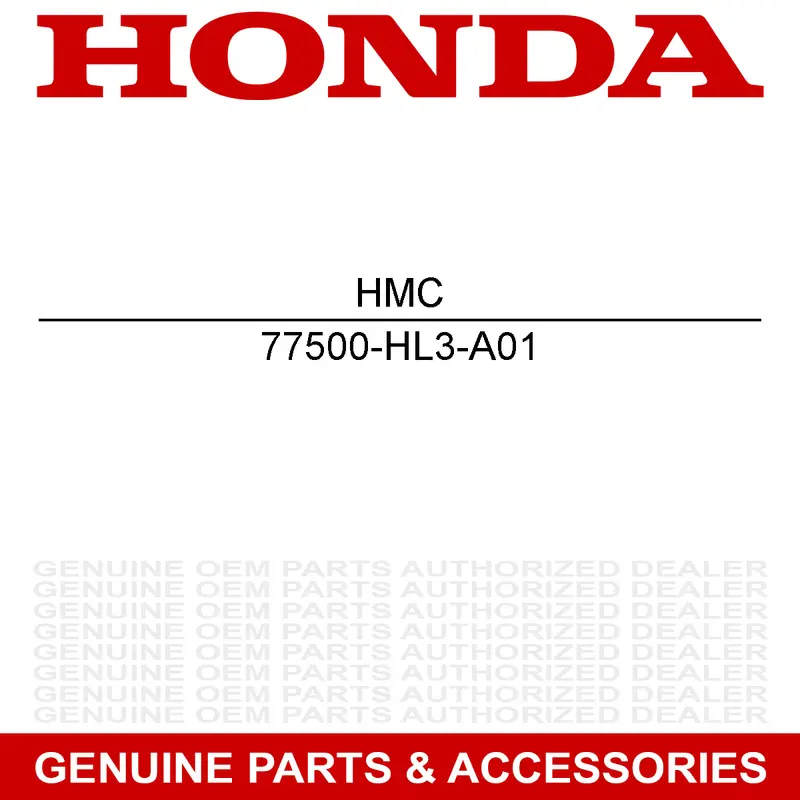Honda 77500-Hl3-A01 Rear Seat Cushion For Pioneer Trail 700-4 And 1000-5 1