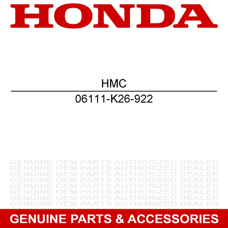 Honda Super Cub & Monkey 125 Gasket Kit (06111-K26-922, Replaces 920) 1