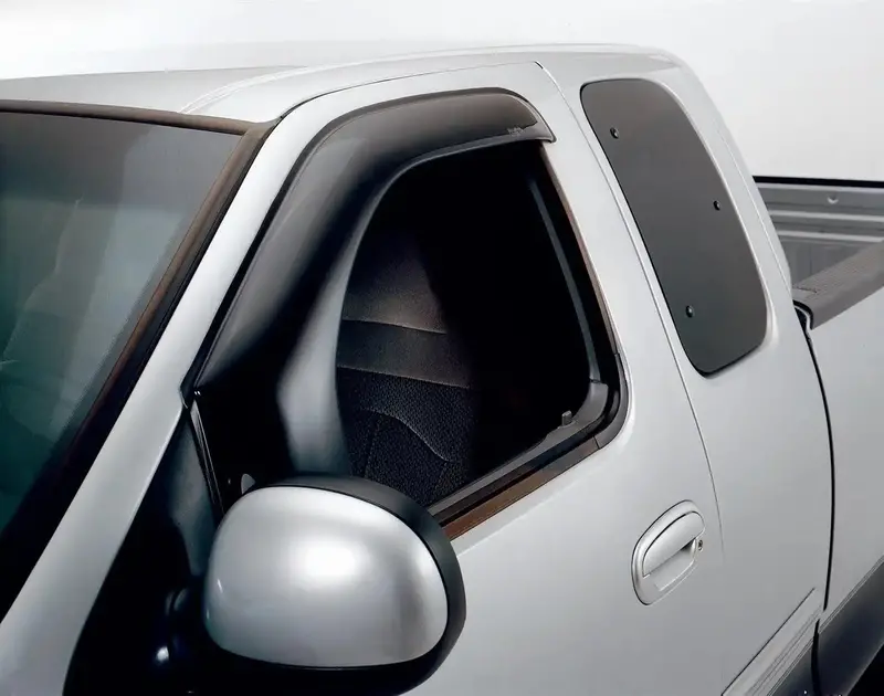 Husky Liners Avs 95242 Aerovisor Off-Road Front Wind Deflector – 2-Piece Black Finish 1