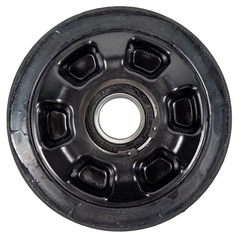 Kimpex 135Mm Plastic Idler Wheel – Black, 6005 Bearing, Compatible With Yamaha Snowmobiles 1