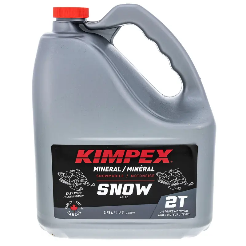 Kimpex 260601 Snowmobile 2-Stroke Mineral Engine Oil — 3.78L (1 Gallon) Can 1