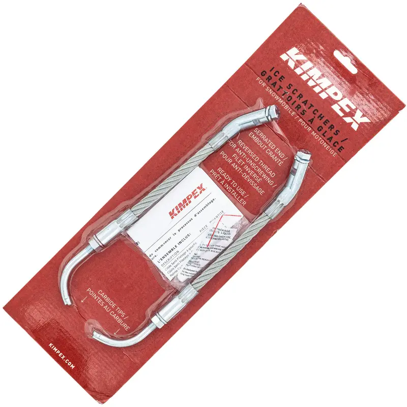 Kimpex Short Suspension Carbide Ice Scratcher – For Zr6000, Zr8000, Zr9000, M8000, Blast, And Riot 1