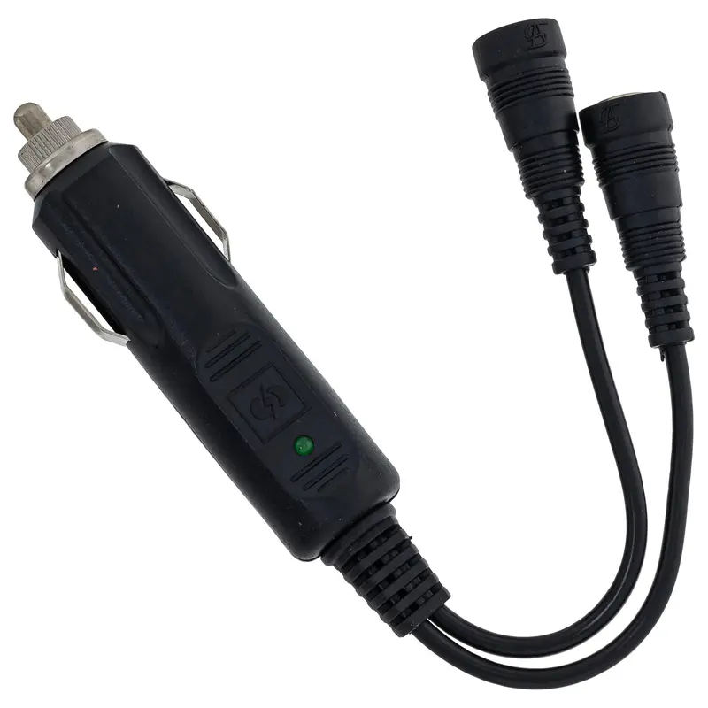 Kimpex Universal Rca Lighter Socket Plug – Dual-Port Adapter For Snowmobiles (Part #993892) 1