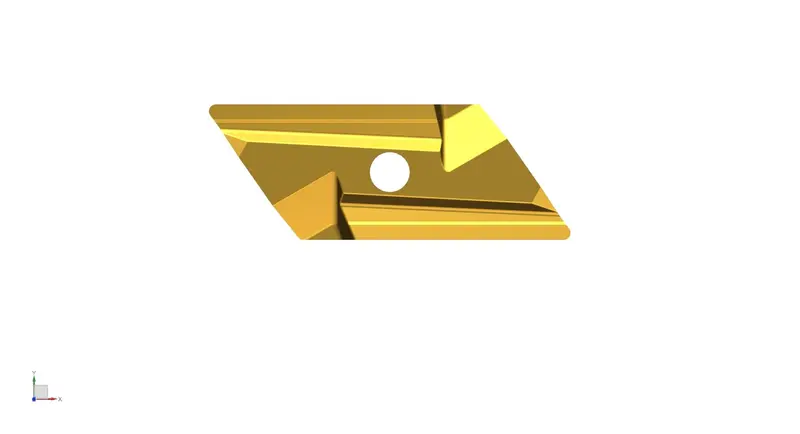 Knux 160405 L-Grade Carbide Insert – Fm324 1