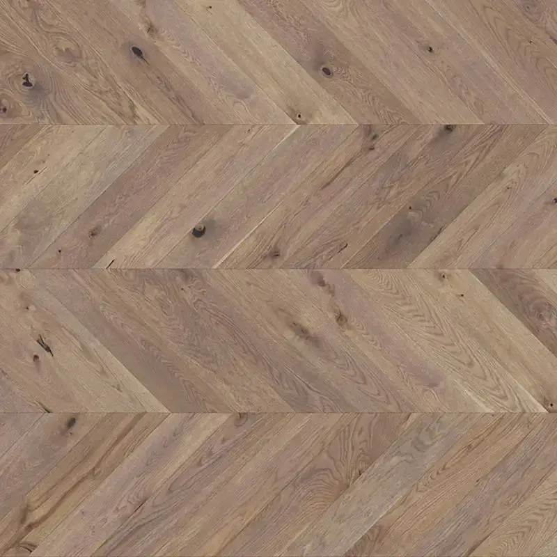 Mathilde Artisan-Cut Chevron Flooring – Muller Graff Noyer Highlands Collection 1