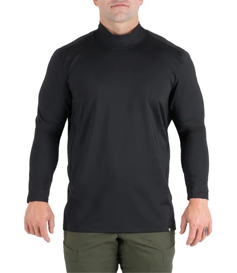 Men'S Long Sleeve Mock Neck Performance Top 1