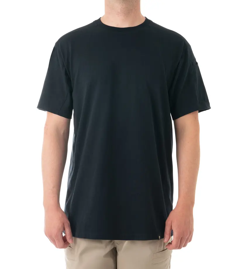 Men'S Tactix Cotton Tee Featuring Pen-Ready Chest Pocket 1