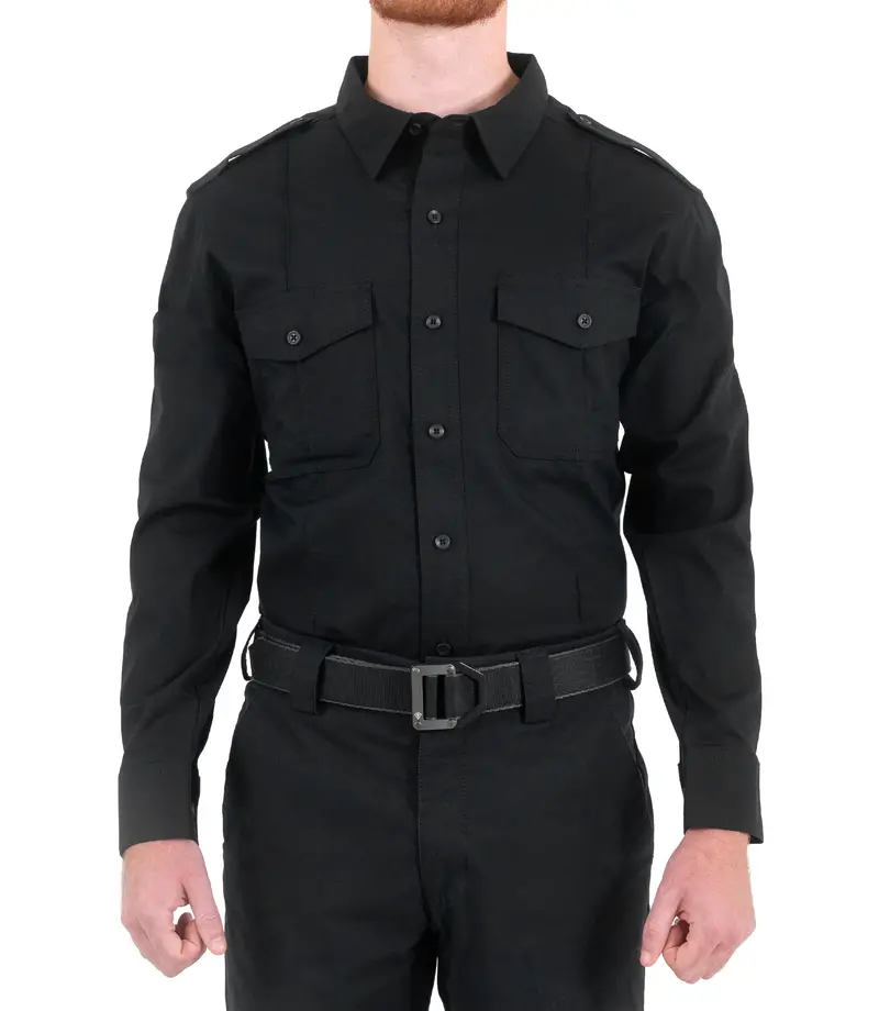 Men'S V2 Pro Duty™ Long Sleeve Uniform Shirt 1