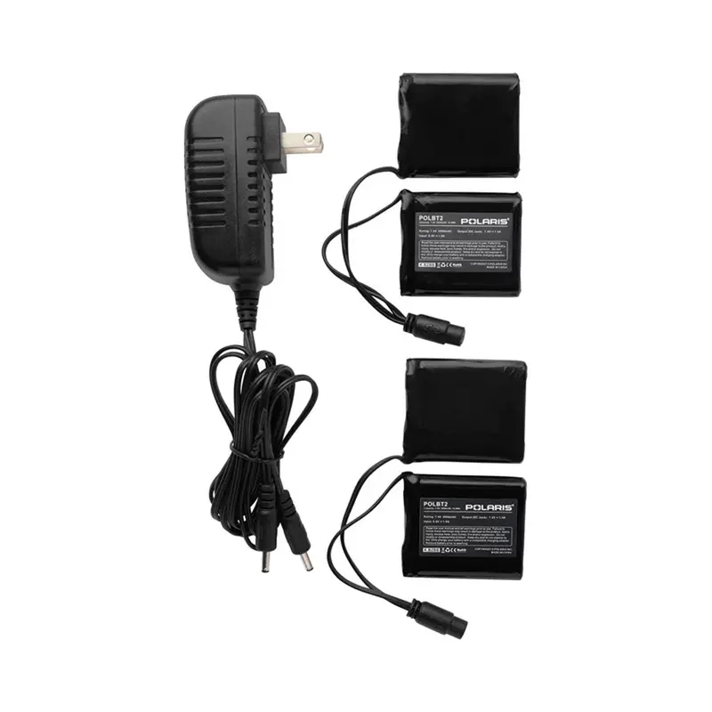 Polaris 2864583 Heated Glove Liners – Dual 7.4V Lithium-Ion Batteries With Charging Dock 1