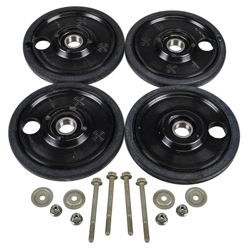 Polaris 2881955 Black Solid Bogie Wheel With External Rail For Indy And Switchback Sleds (129, 137) 1