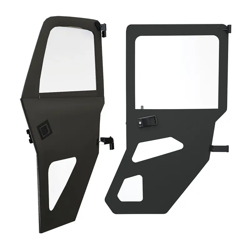 Polaris Fk1008411 Black Canvas Zip Window Door Kit For Ranger 1000 Crew Xp 1