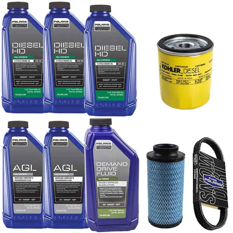 Polaris Fkock10209 Summer Diesel Oil Filter Kit For 2015 Ranger Hst 1