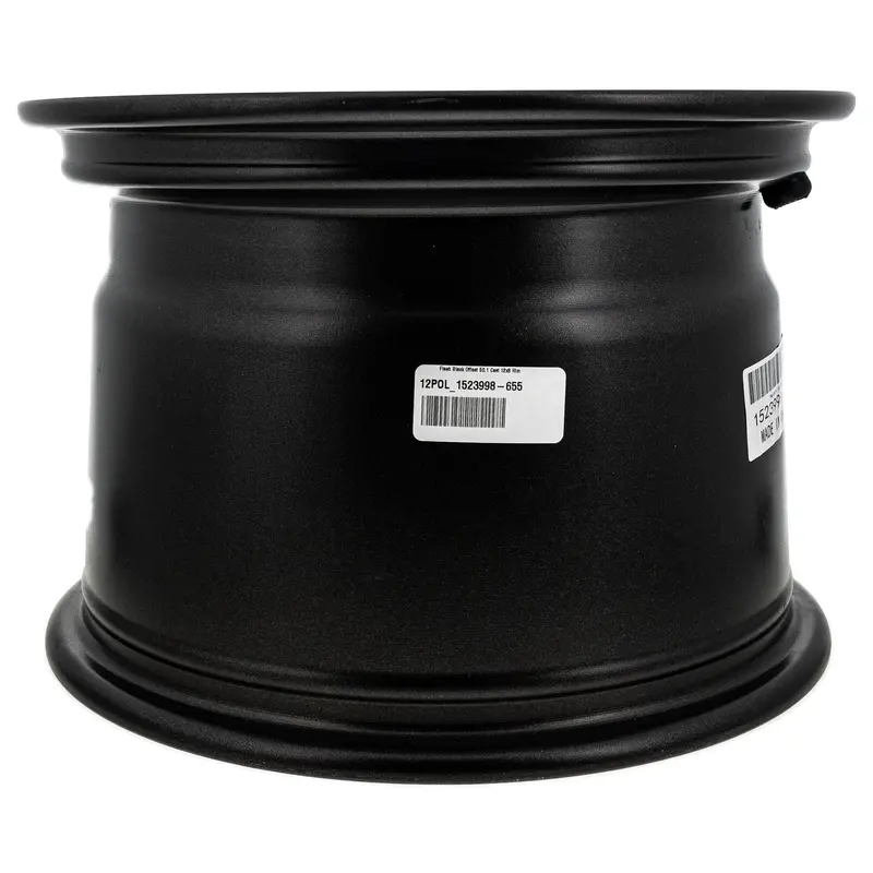 Polaris Flash Black Offset Cast Rim – 12X8, 50.1Mm Backspace For Rzr 900/1000 S Trail Models 1
