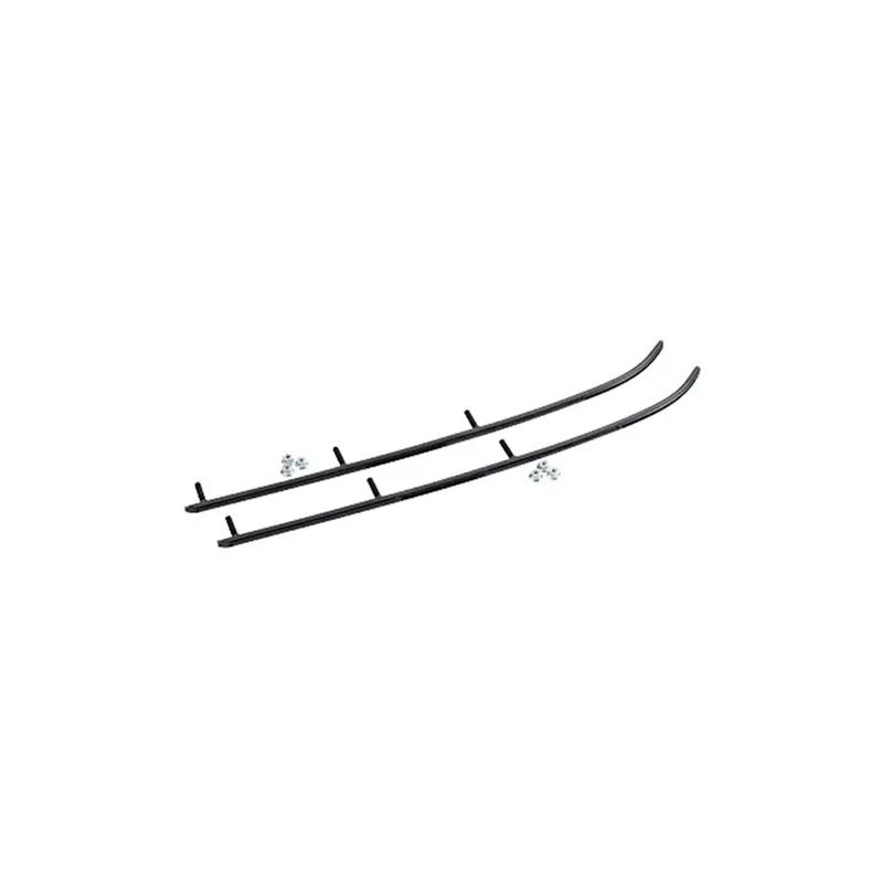 Polaris Genuine 60° Black Rmk Skag Carbide Ski Kit – 8" Snowmobile Upgrade (Part #2877881) 1