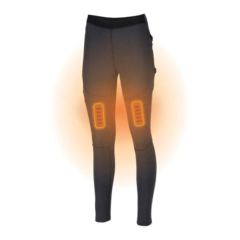 Polaris Heated Base Layer Bottoms – Thermal Snowmobile Pants In Black 1