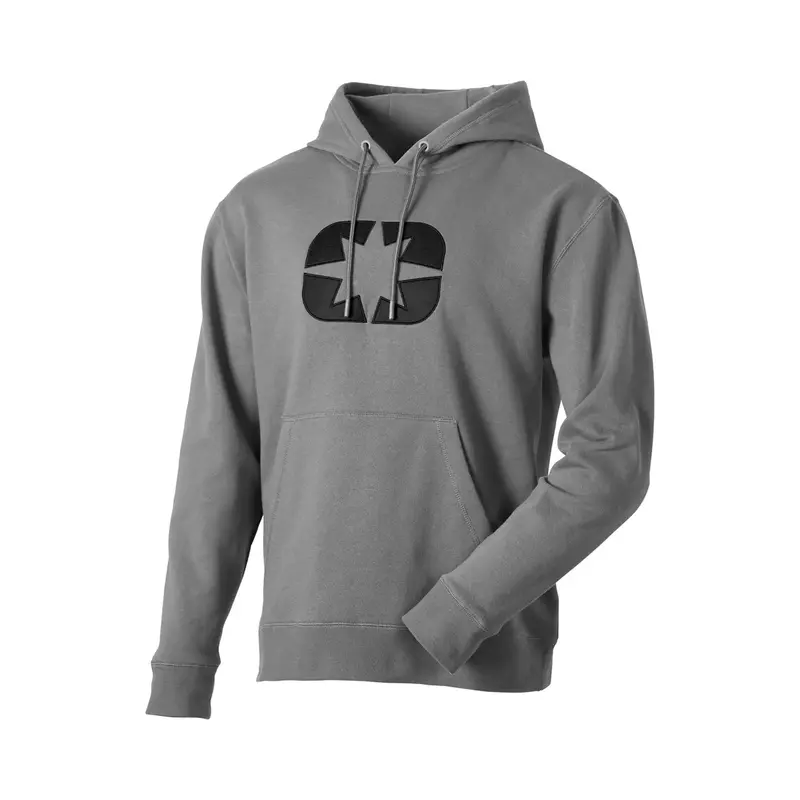 Polaris Men’S Icon Hoodie 2.0 – Premium Fleece-Cotton Blend – Charcoal Gray 1
