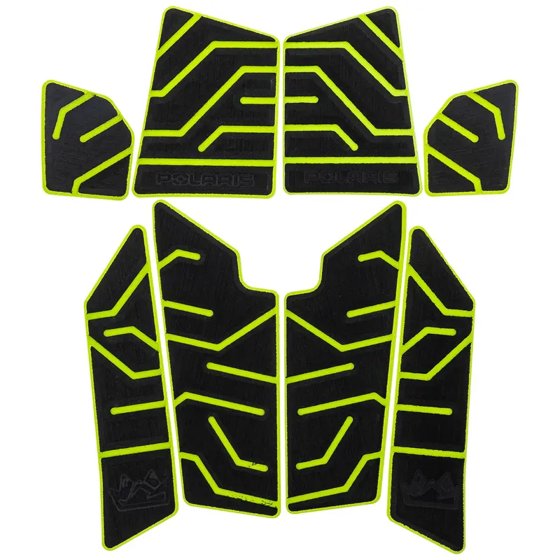 Polaris Neon Ultimate Knee Pads – High-Visibility Protection For Rmk, Khaos, Slash & Matryx (146–165) 1