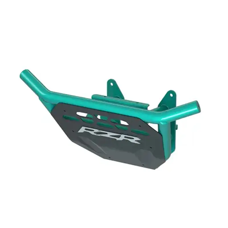 Polaris Rzr Pro S Front Bumper – Radiant Green Low-Profile Oem Design 1