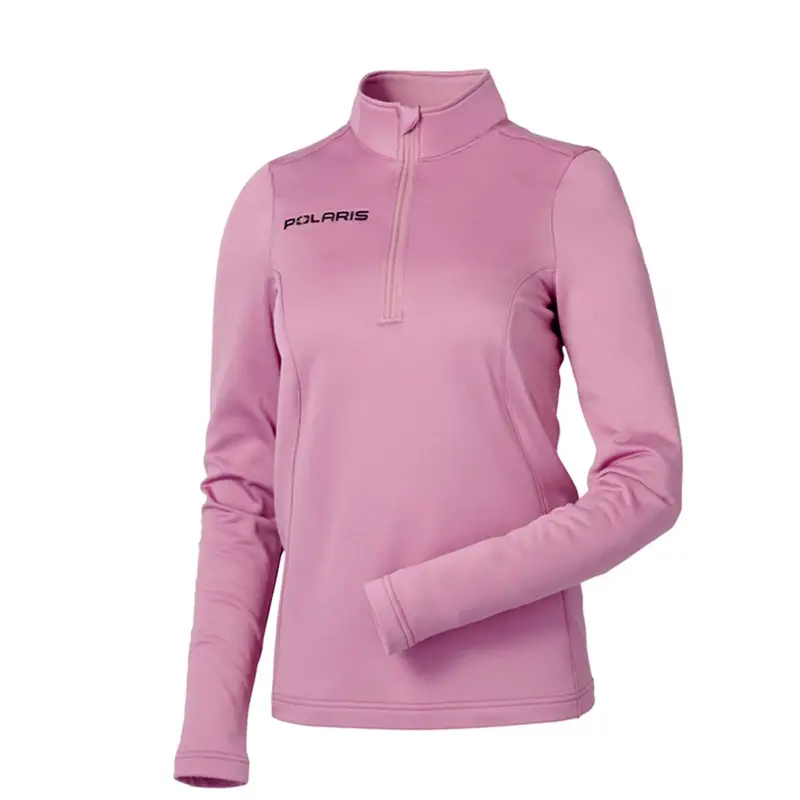 Polaris Tech 1/4-Zip Insulated Jacket – Dusty Rose Pink Winter Apparel 1