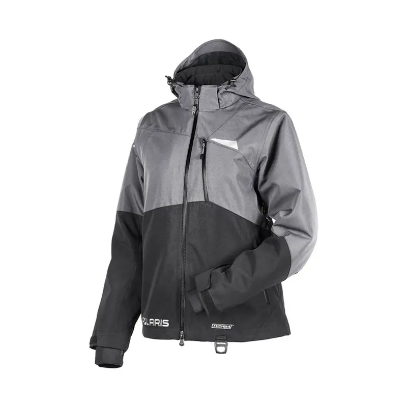 Polaris Tech54 Switchback Snowmobile Jacket – Gray & Black Insulated Outerwear 1
