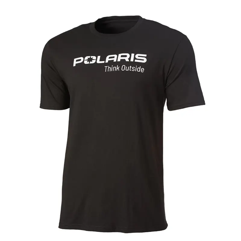 Polaris Think Outside Short Sleeve T-Shirt – Minimalist Black Lifestyle Apparel 1