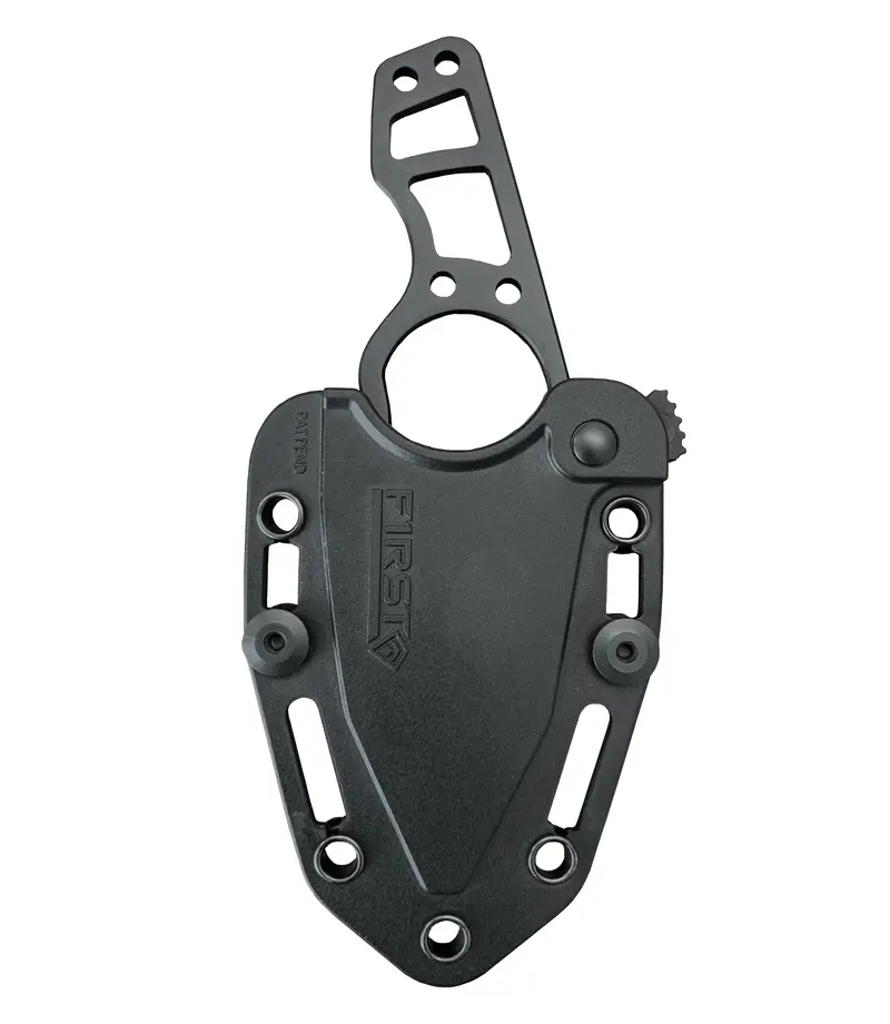 Scorpion Tanto Fixed-Blade Knife – Black Finish 1