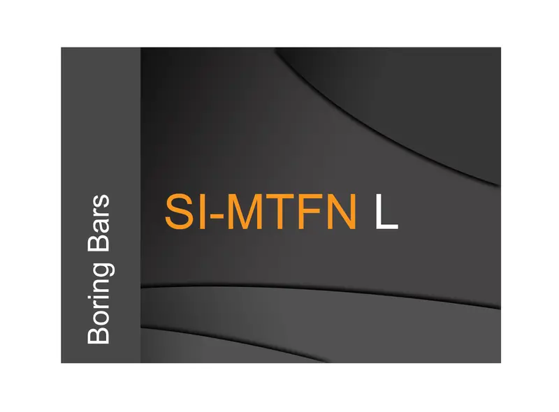 Si-Mtfnl 40-4 Tnm Negative Triangle Insert Featuring 0° End Cutting Edge 1