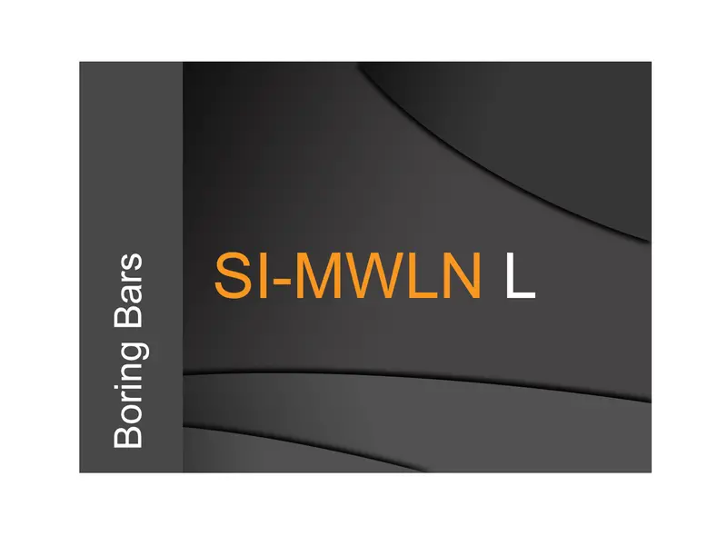 Si-Mwlnl 16-3 Wnm-Series Negative Trigon Insert With -5° Dual Cutting Edge Geometry 1