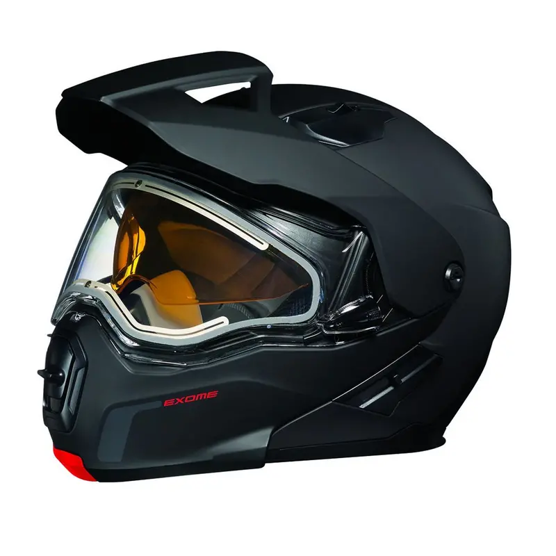 Ski-Doo Exome Sport Radiant Helmet – Dot-Approved Charcoal Grey Snowmobile Helmet