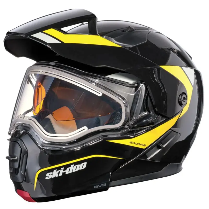 Ski-Doo Exome Sport Radiant Yellow Snowmobile Helmet 1