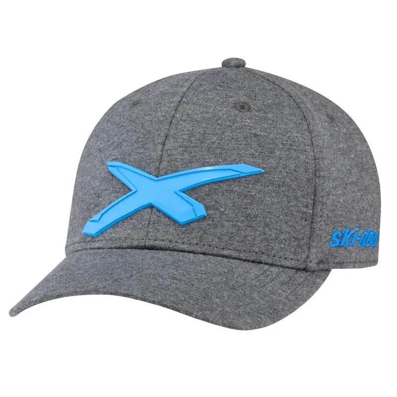 Ski-Doo Flexfit Performance Cap – Heather Grey 1